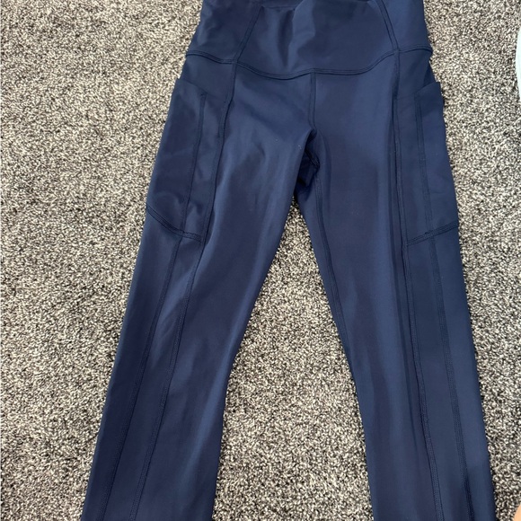 Athleta navy blue capri legging xs - Picture 1 of 3